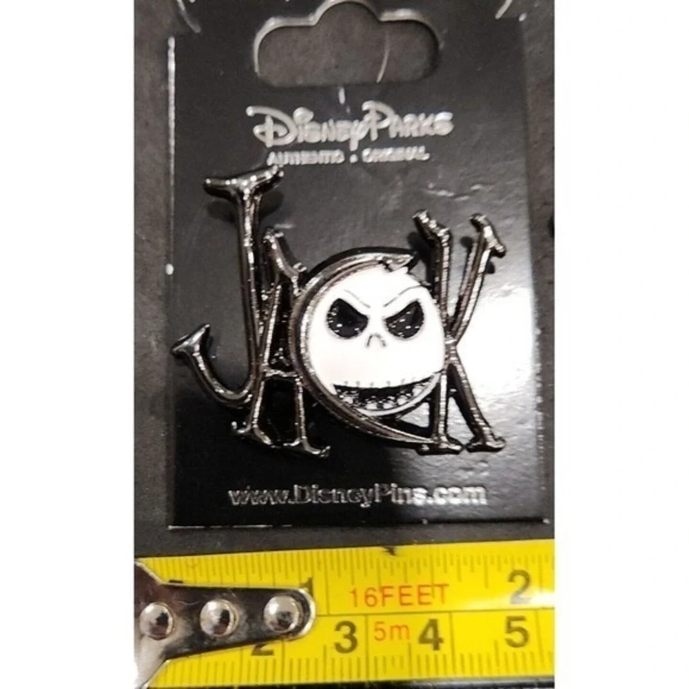 Disney Pin Nightmare Before Christmas Jack Skellington NBC‎ Letters 00001